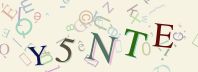 This is a captcha-picture. It is used to prevent mass-access by robots. (see: www.captcha.net)