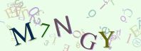 This is a captcha-picture. It is used to prevent mass-access by robots. (see: www.captcha.net)