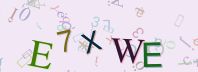 This is a captcha-picture. It is used to prevent mass-access by robots. (see: www.captcha.net)